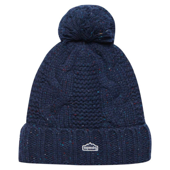 Superdry Γυναικείο σκουφάκι Cable Knit Bobble Beanie